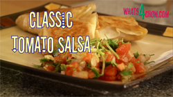 Learn how to make classic tomato salsa with this classic tomato salsa recipe
