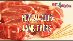 Learn how to cook lamb chops properly for the best result with our cooking video demonstration