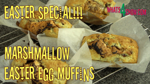 Easter Special - Marshmallow Easter Egg Muffins - Simply the Best Yummy Ever!!!,easter eggs in muffins,marshmallow muffins,best easter sweet recipe,marshmallow easter egg muffins,chocolate muffins rescipe,best easter muffin recipe,best hot-cross bun substitute, Easter Dessert Special, easter cupcakes, fruit cake recipes, hot cross buns recipe